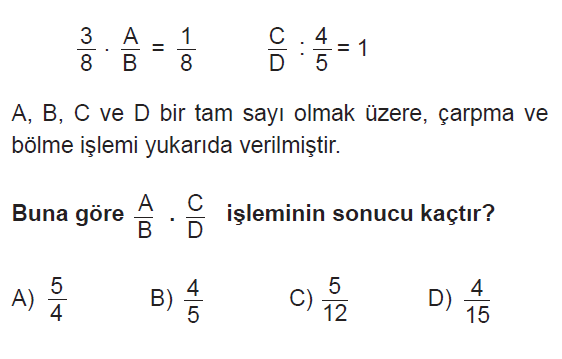7.Sınıf Rasyonel Sayılar Online Sınav-1