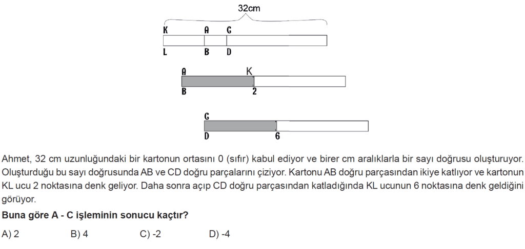 7.Sınıf Tam Sayılar Online Sınav-1