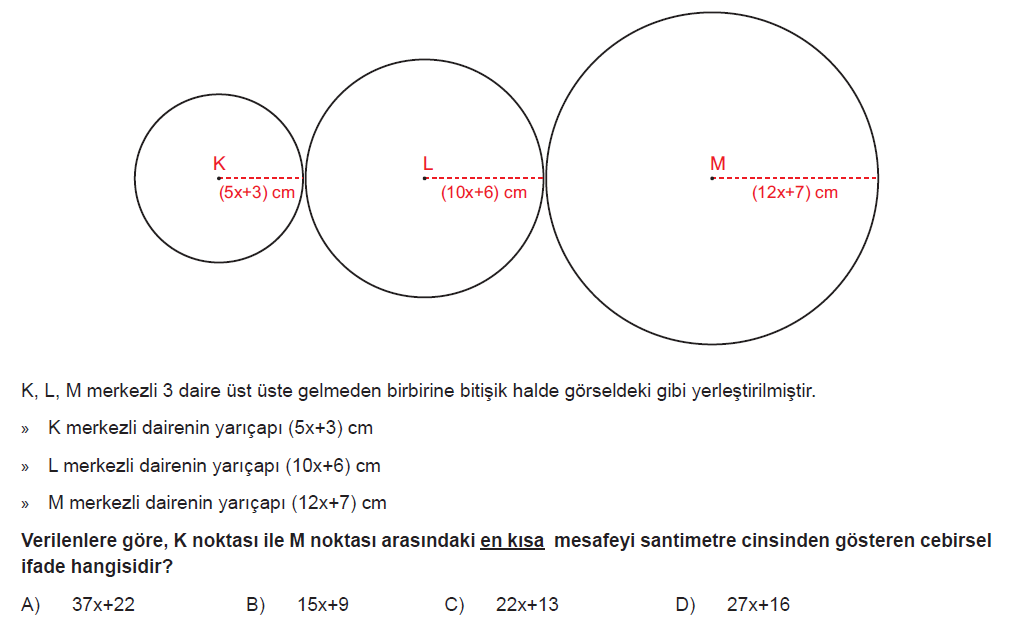 7.Sınıf Cebir Denklem Online Sınav-1