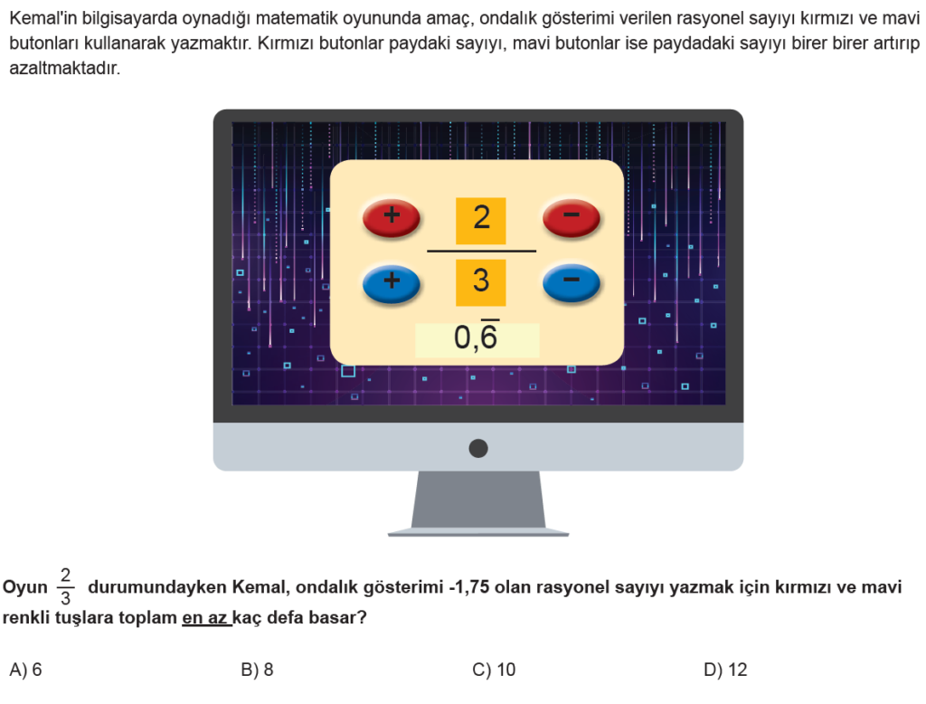 7.Sınıf Rasyonel Sayılar Online Sınav-1