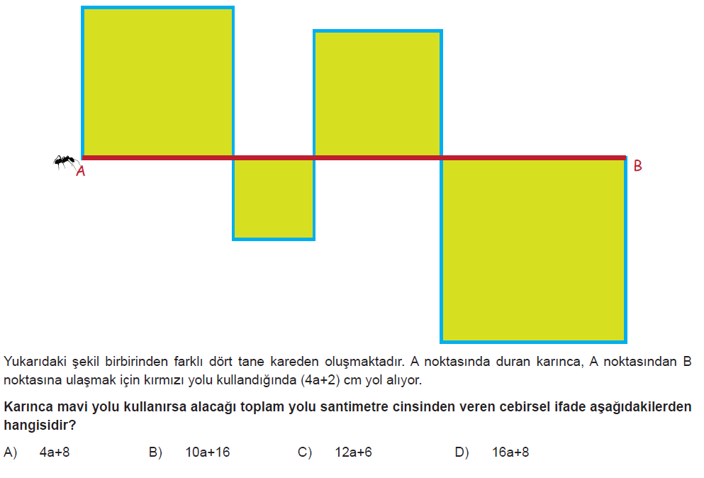 7.Sınıf Cebir Denklem Online Sınav-1