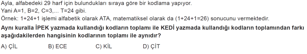 7.Sınıf Tam Sayılar Online Sınav-1