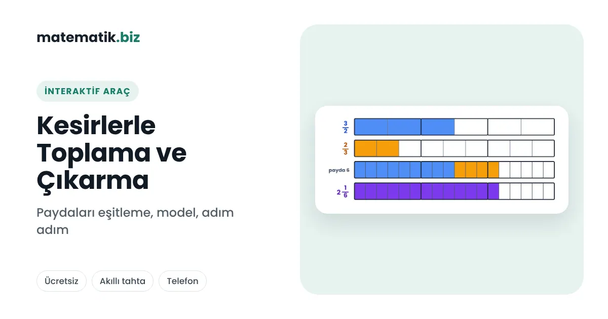 İnteraktif Matematik Araçları