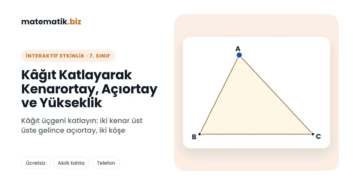 İnteraktif Matematik Etkinlikleri