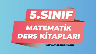 5.Sınıf Matematik Ders Kitapları 2023-2024