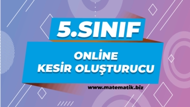 Online Kesir Oluşturucu