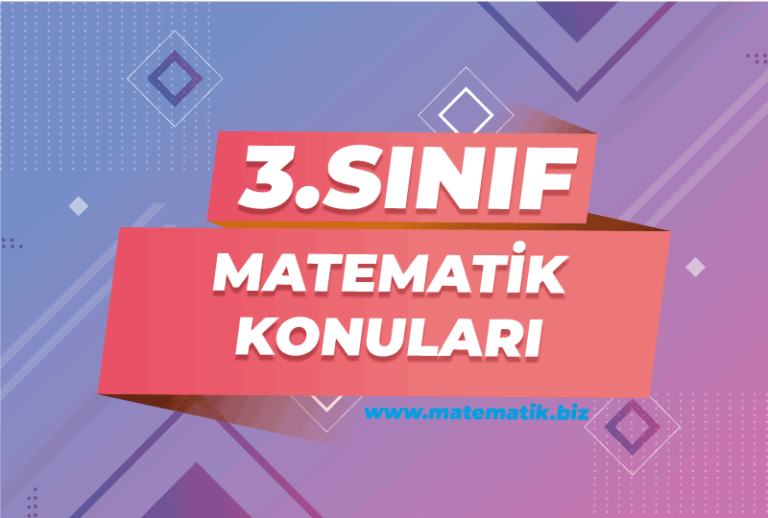 3.Sınıf Matematik Konuları