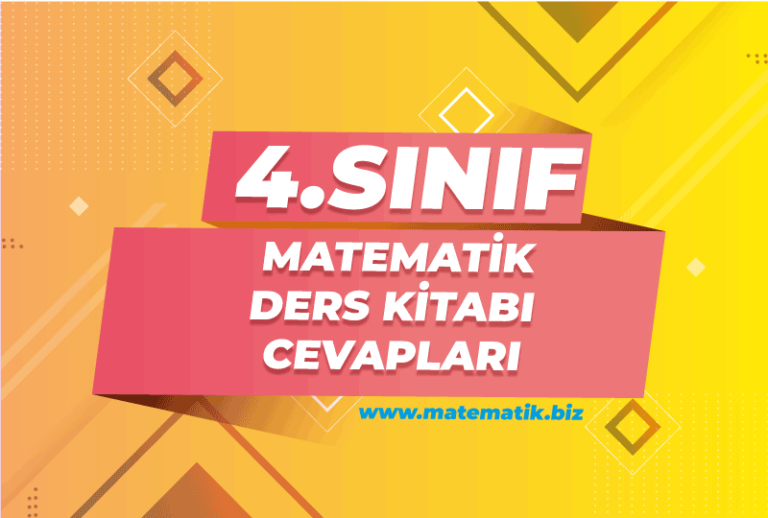 4. Sınıf Matematik Ders Kitabı Cevapları