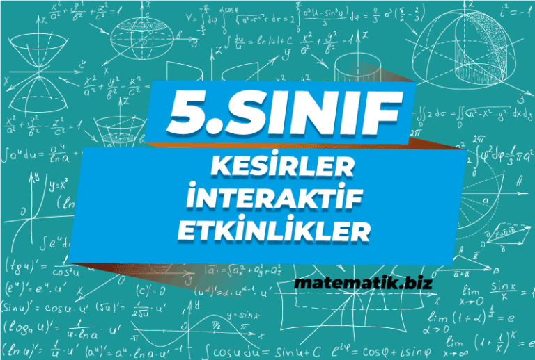 Kesirler İnterkatif Etkinlikler