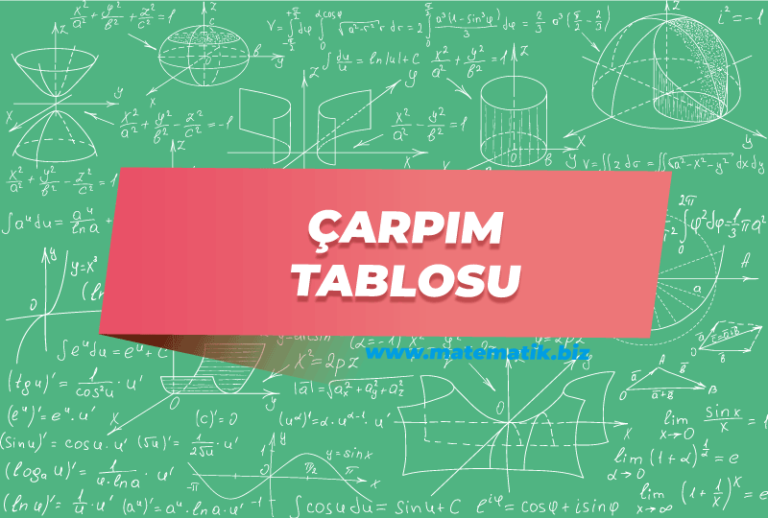 Çarpım Tablosu
