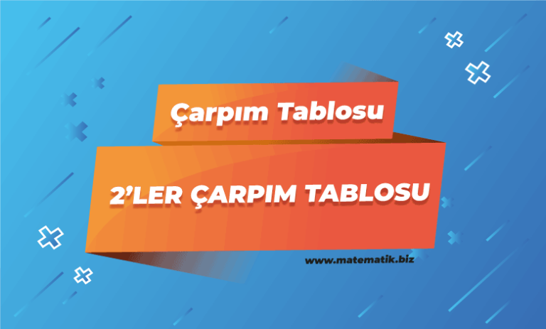 2’ler Çarpım Tablosu