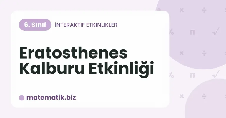 Eratosthenes Kalburu Etkinliği