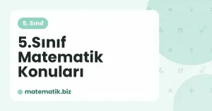 5.Sınıf Matematik Konuları