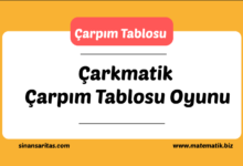 Çarkmatik Çarpım Tablosu Oyunu