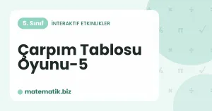 Çarpım Tablosu Oyunu-5