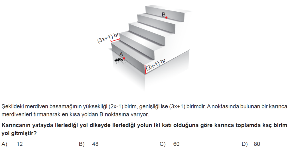 7.Sınıf Cebir Denklem Online Sınav-1