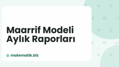 Maarrif Modeli Aylık Raporları