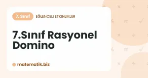 7.Sınıf Rasyonel Domino