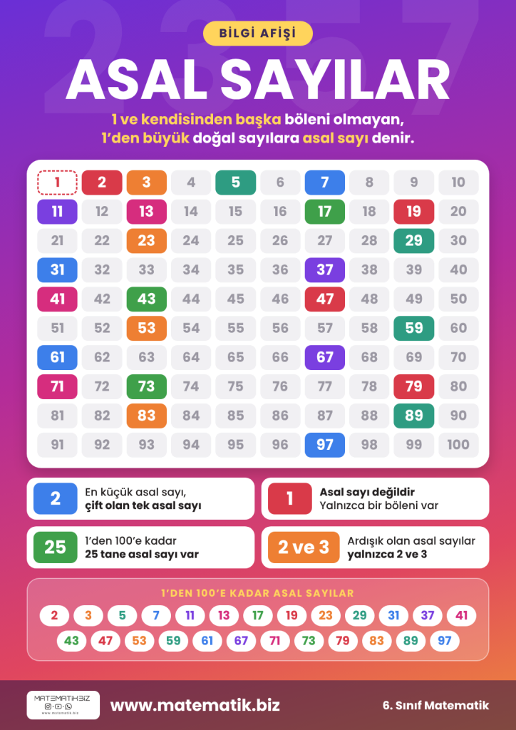 Asal Sayılar Afişi PDF